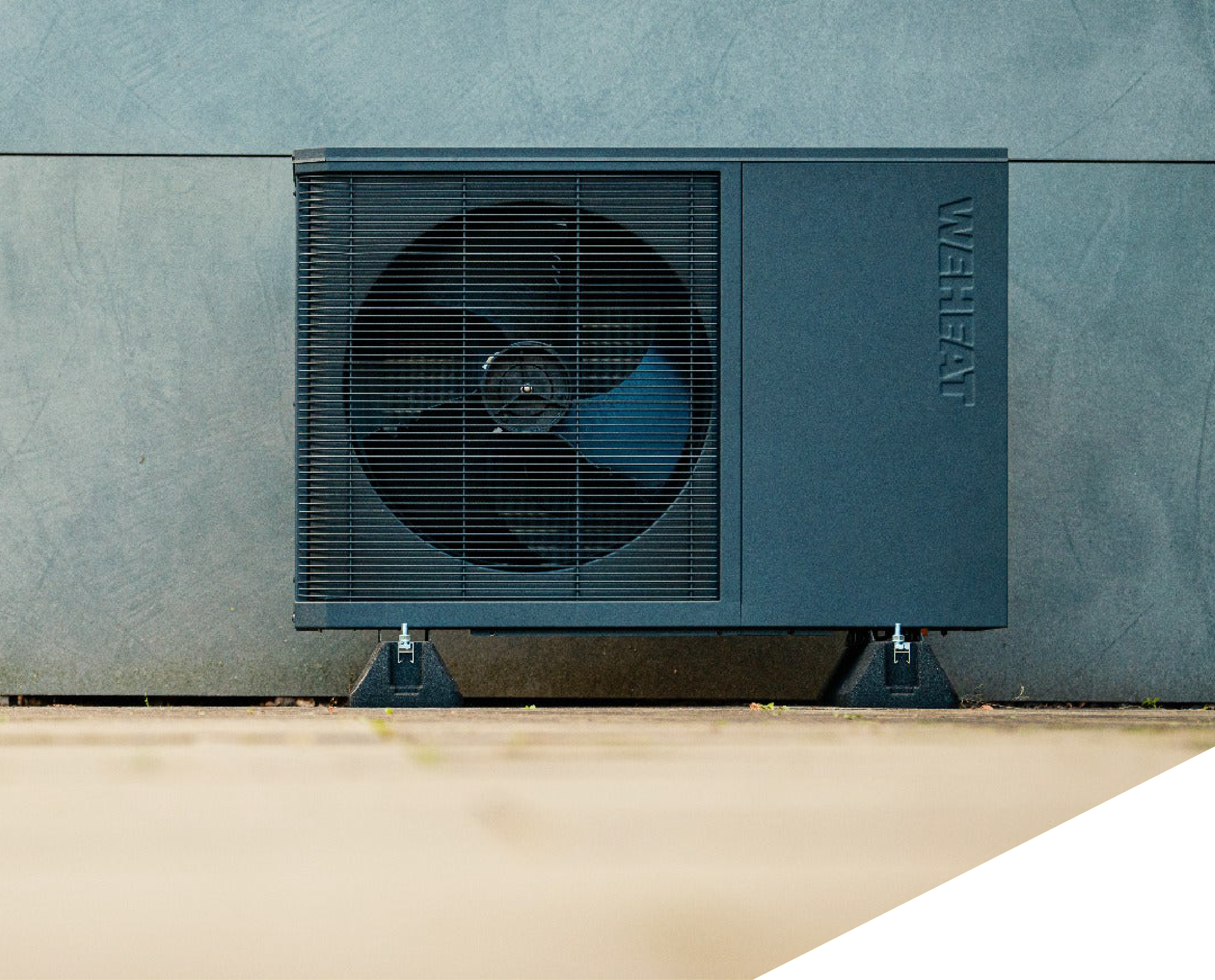 WeHeat Flint P40 warmtepomp, close-up